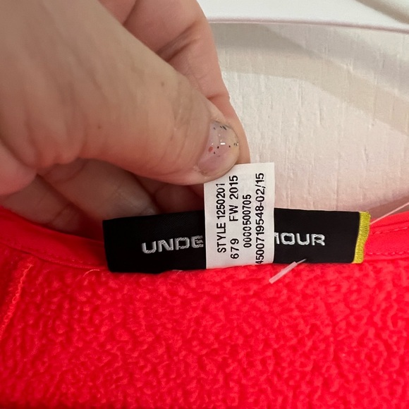 Women’s Under Armour full zip hoodie sweater SM/P - Picture 10 of 10